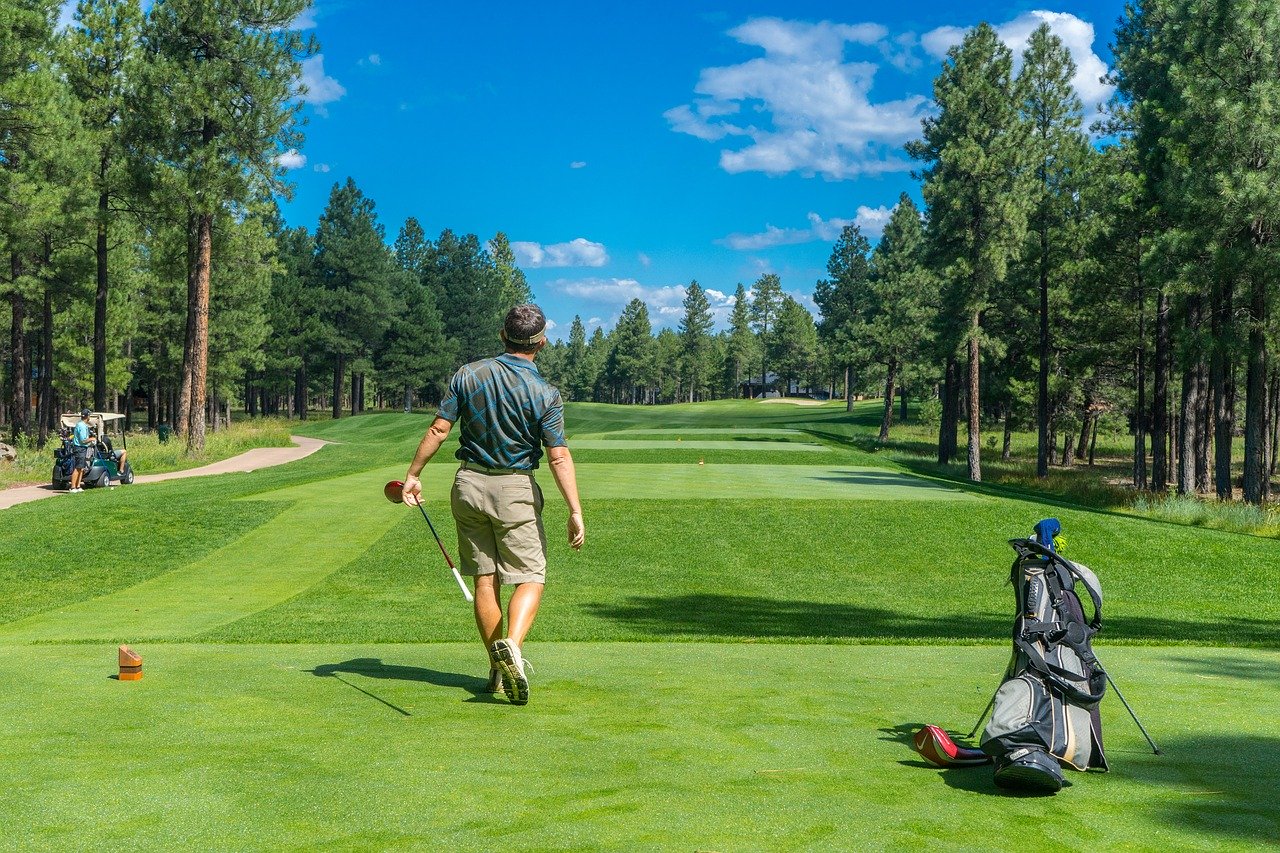 Le golf, un sport de riche. 